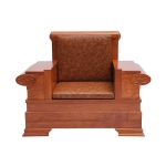 Ghế Sofa Gỗ Gõ Đỏ 01 Chỗ Ngồi TN02