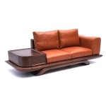 Ghế Sofa Gỗ Óc Chó 02 Chỗ Ngồi TN02