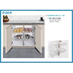 KỆ MÂM XOAY GÓC 12(180°) INOX SUS304 CAO CẤP B-GEM BG-MX12