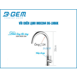 VÒI CHÉN LẠNH SUS 304 INOX BÓNG B-GEM BG-L08AK