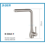VÒI CHÉN SUS304 INOX MỜ DÁNG CỔ ĐIỂN B-GEM BG-S06A